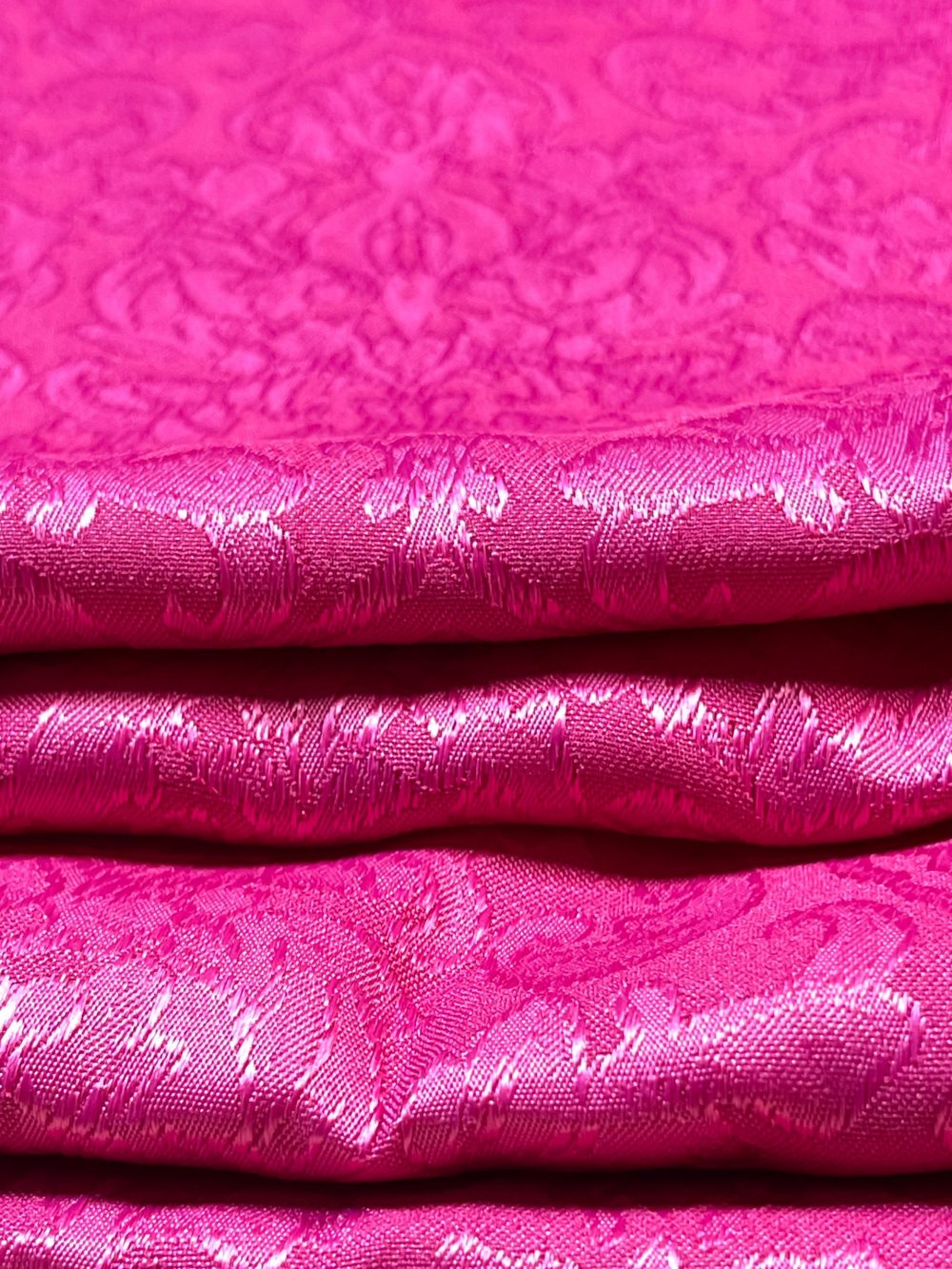 Pink Tonal Satin Jacquard - Image 6